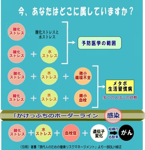 住環境を見直して、酸化ストレスによるリスクの回避が不可欠です